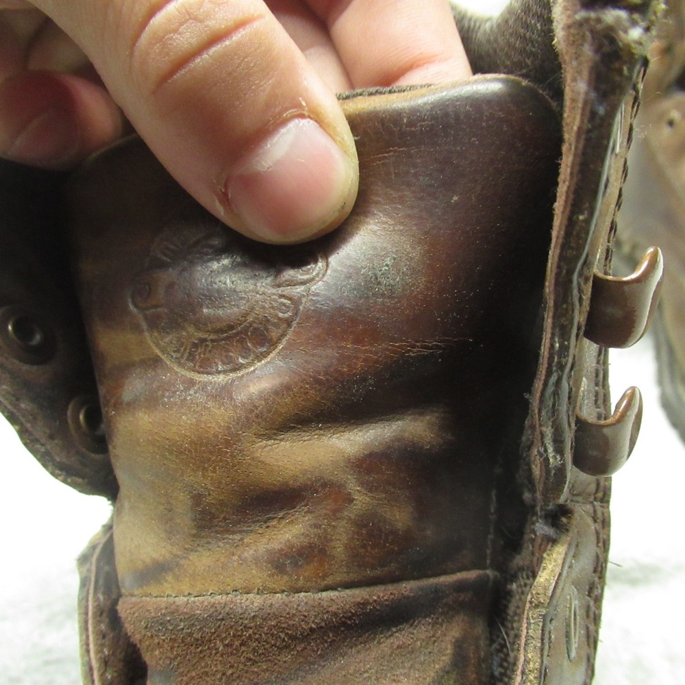 Justin Womens‎ 8B Work Boots Brown Leather Katerina 6" Steel Toe Waterproof - Picture 16 of 16